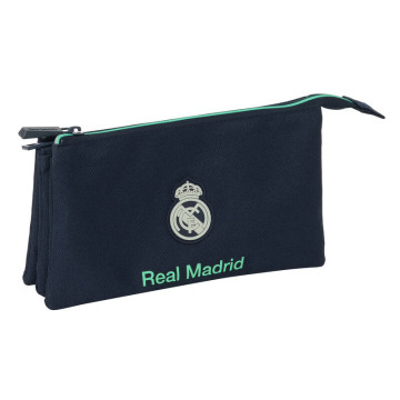 Estojo para lápis 2 Kit Real Madrid 25/26 Triplo SAFTA - 1