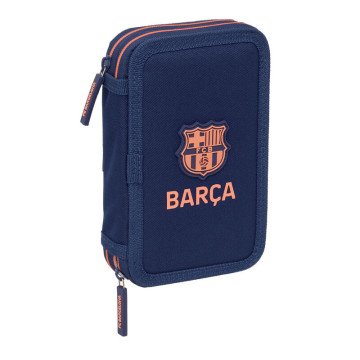 Estojo para lápis 2 Kit 25/26 FC Barcelona duplo 29 peças SAFTA - 1