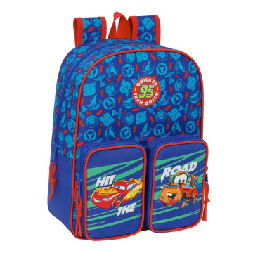 Mochila Disney Pixar Cars 33cm ajustável SAFTA - 1