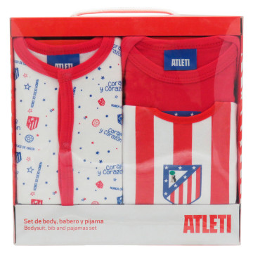 Conjunto de presente para bebê do Atlético de Madrid CYP BRANDS - 1