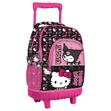 Carrinho Kuromi e Hello Kitty 44cm  - 1