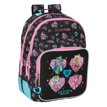 Mochila Monster High 42cm ajustável SAFTA - 1