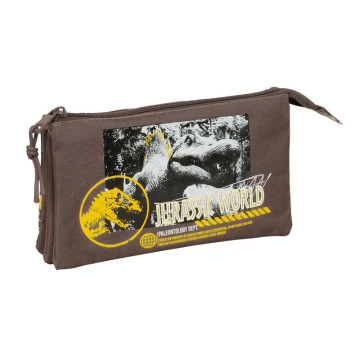 Estojo triplo para lápis Jurassic World SAFTA - 1
