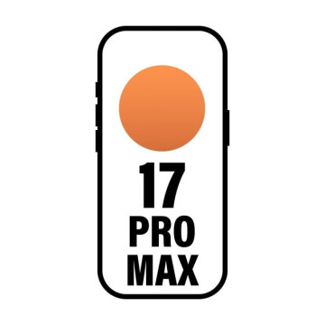 Smartphone Apple iPhone 17 Pro Max 256GB/ 6,9"/ 5G/ Laranja Cósmico Apple - 1