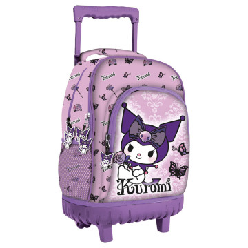 Carrinho Kuromi Hello Kitty roxo, 44 cm  - 1