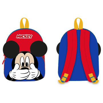 Mochila de pelúcia do Mickey Mouse da Disney, 30 cm  - 1