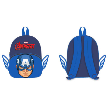 Mochila de pelúcia dos Vingadores da Marvel, 30 cm  - 1