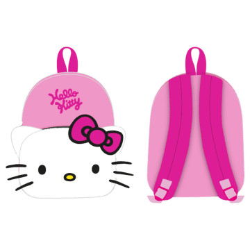 Mochila de pelúcia Hello Kitty 30cm  - 1