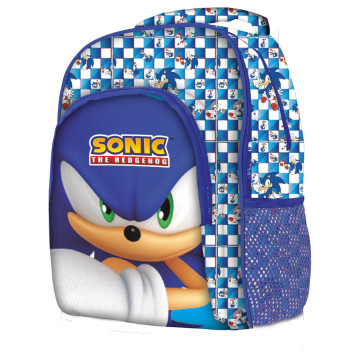 Mochila Sonic the Hedgehog 42cm  - 1