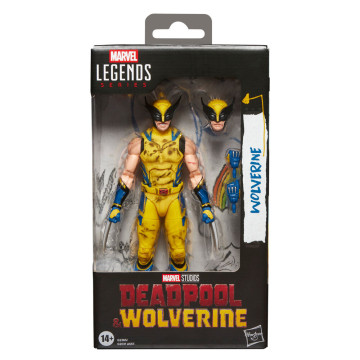 Figura Wolverine Deadpool e Wolverine da Série Marvel Legends 15cm HASBRO - 1
