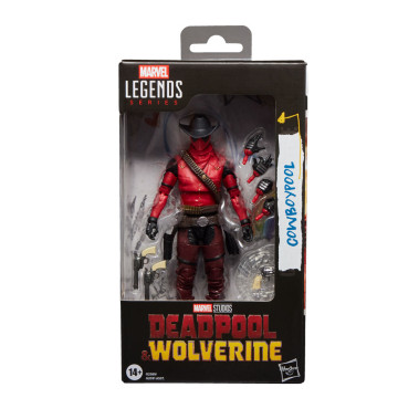 Figura Cowboypool Deadpool e Wolverine da Série Marvel Legends 15cm HASBRO - 1