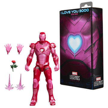 Figura do Homem de Ferro "Eu te amo 3000" da Série Marvel Legends, 15 cm HASBRO - 1
