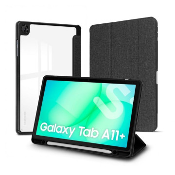 Capa protetora Subblim Clear Shock para Samsung A11+/ Preta Subblim - 1