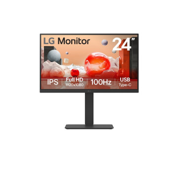 LG - Monitor 24`` IPS FHD USB-C 24BA650-B LG - 1