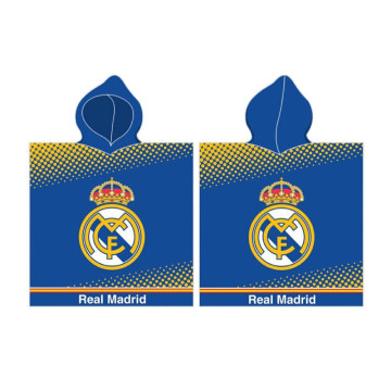 Toalha poncho de algodão do Real Madrid  - 1