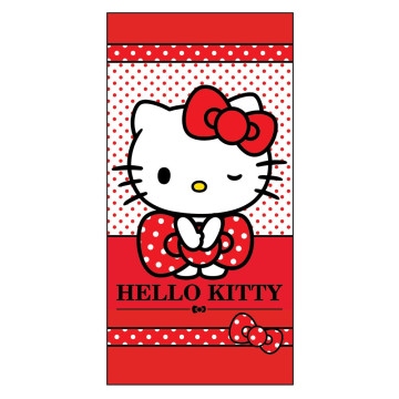 Toalha de microfibra Hello Kitty SANRIO - 1