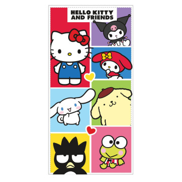 Toalha de microfibra Hello Kitty e Amigos SANRIO - 1