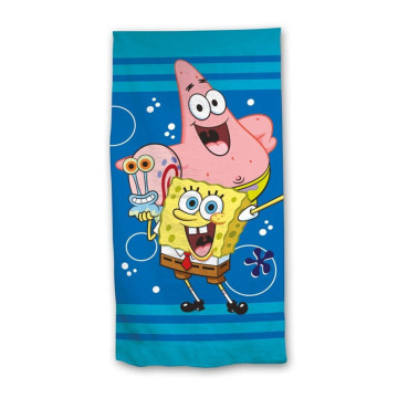 Toalha de microfibra do Bob Esponja NICKELODEON - 1