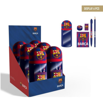 Estojo para lápis 3D do FC Barcelona  - 1