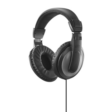 HAMA 00221782 FONES DE OUVIDO PARA TV COM CABO PRETO DE 6 METROS HAMA - 1