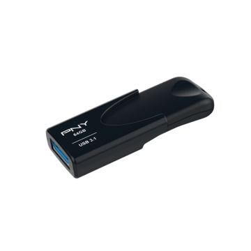 PNY ATTACHE 4 64GB 3.1 USB MEMORY  - 1