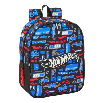 Mochila Hot Wheels 27cm adaptável SAFTA - 1