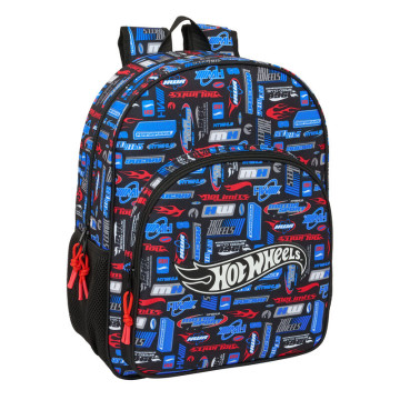 Mochila Hot Wheels 42cm adaptável SAFTA - 1