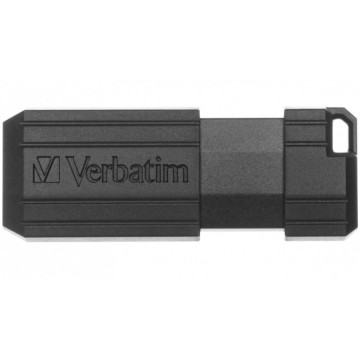 VERBATIM PINSTRIPE USB 2.0 MEMORY 64 GB PRETO VERBATIM - 1