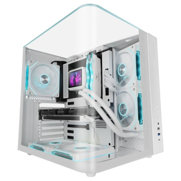 Gabinete Gamer Semi-Torre Mars Gaming MC-INFINIOLITE/ Branco Mars Gaming - 1