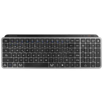 Teclado Bluetooth sem fio compacto Mars Gaming MK-SILENKEYS / Preto Mars Gaming - 1