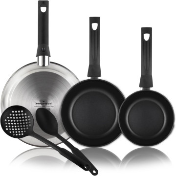 CONJUNTO DE PANELA MAGEFESA DINOX5 20-24-28 +PRESENTE MAGEFESA - 1