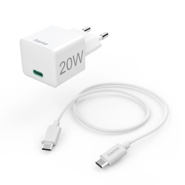 Carregador USB-C branco HAMA 00201675 de 20 W HAMA - 1