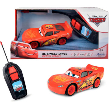 Carros Lightning McQueen com controle remoto Disney Pixar 1:32 JADA TOYS - 1