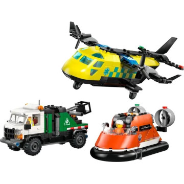 LEGO - Combinação de Avião, Camião de Assistência e Hovercraft 60505 LEGO - 1