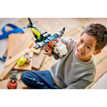 LEGO - Combinação de Avião, Camião de Assistência e Hovercraft 60505 LEGO - 9
