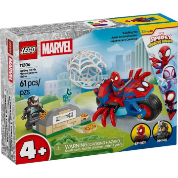 LEGO - Spidey na sua Mota contra Rhino 11206 LEGO - 2