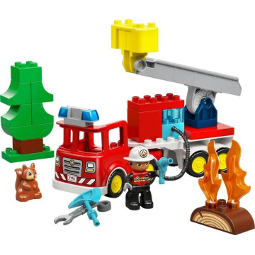 LEGO - Camião dos Bombeiros com Mangueira e Bombeiro 10473 LEGO - 1