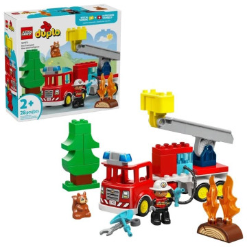 LEGO - Camião dos Bombeiros com Mangueira e Bombeiro 10473 LEGO - 2