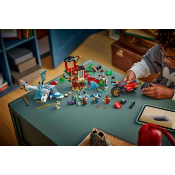 LEGO - Batalha na Casa da Árvore com Veículos Ninja 71857 LEGO - 10