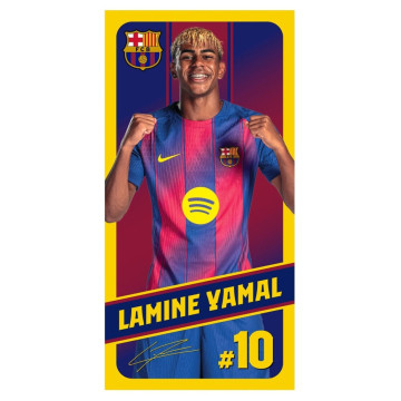 Toalha de microfibra Lamine Yamal FC Barcelona  - 1