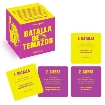 Jogo de Batalha de Músicas Espanholas  - 1