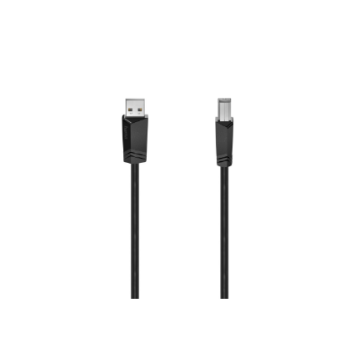 Cabo de impressora USB A/B HAMA 00200602 de 1,5 m HAMA - 1