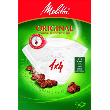 Filtro de café ACC. MELITTA, 40 unidades MELITTA - 1