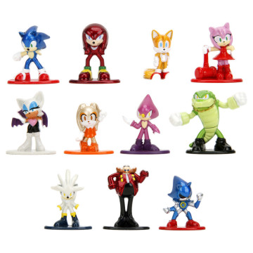 Figura surpresa do Sonic the Hedgehog de 4 cm (Metalfigs) Sortida JADA TOYS - 1