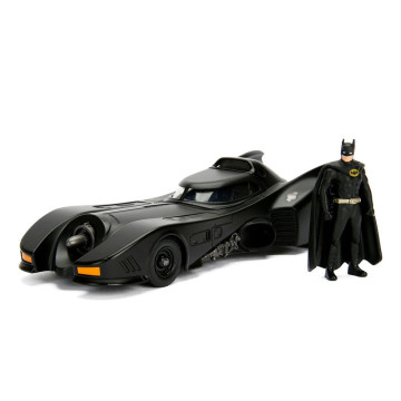 Figura do Batman em blister + Batmóvel de metal da DC Comics JADA TOYS - 1
