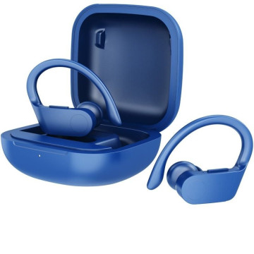 Fones de ouvido esportivos Bluetooth Daewoo DW2024 com estojo de carregamento / 5 horas de duração da bateria / Azul DAEWOO - 1