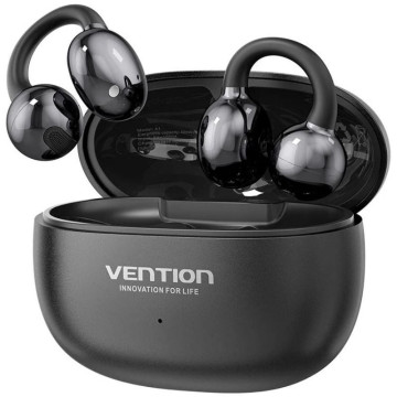 Fones de ouvido Bluetooth Vention Echo Clip A11 Pro com estojo de carregamento / 6 horas de duração da bateria / Preto VENTION -