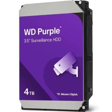 Disco rígido Western Digital WD Purple Surveillance de 4 TB/ 3,5"/ SATA III/ 128 MB Western Digital - 1