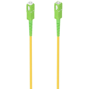 Cabo de fibra óptica G657A2 3.0 9/125 SMF Aisens A152-0979/ LSZH/ 1m/ Amarelo AISENS - 1