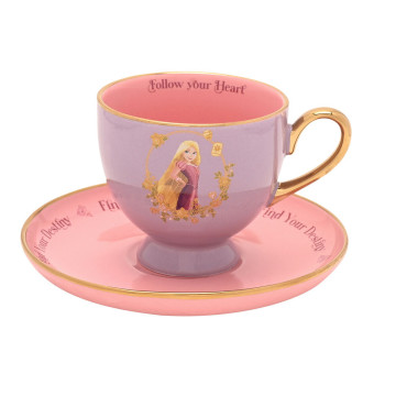 Xícara e pires da Rapunzel, Princesas da Disney  - 1
